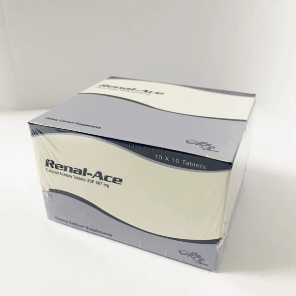 renalace-calcium-acetate-tabs-667mg-product-image Renal-Ace Calcium Acetate Tabs 667mg