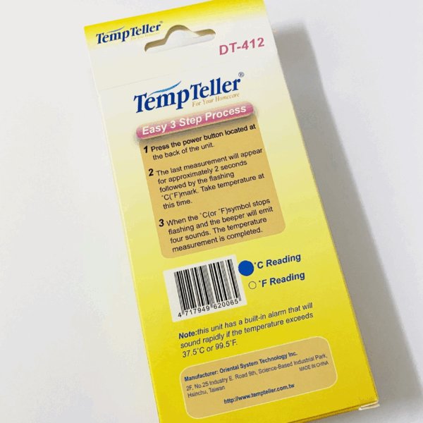 TempTeller Digital Thermometer DT-412